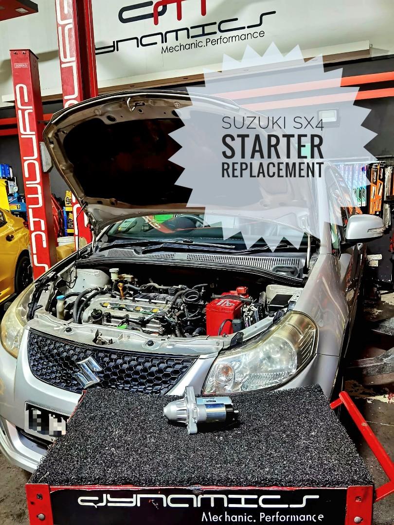 Suzuki Swift/SX4 Starter Replacement, Car Accessories, Car