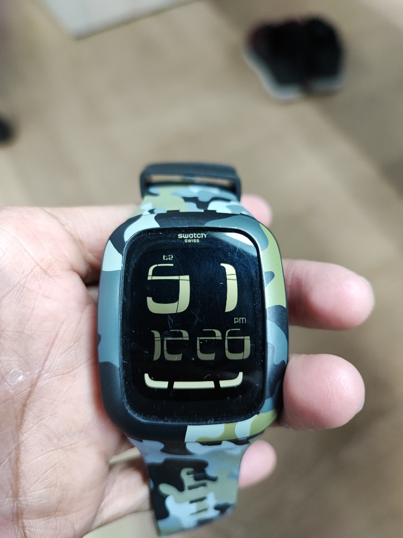 Swatch touch camouflage sale