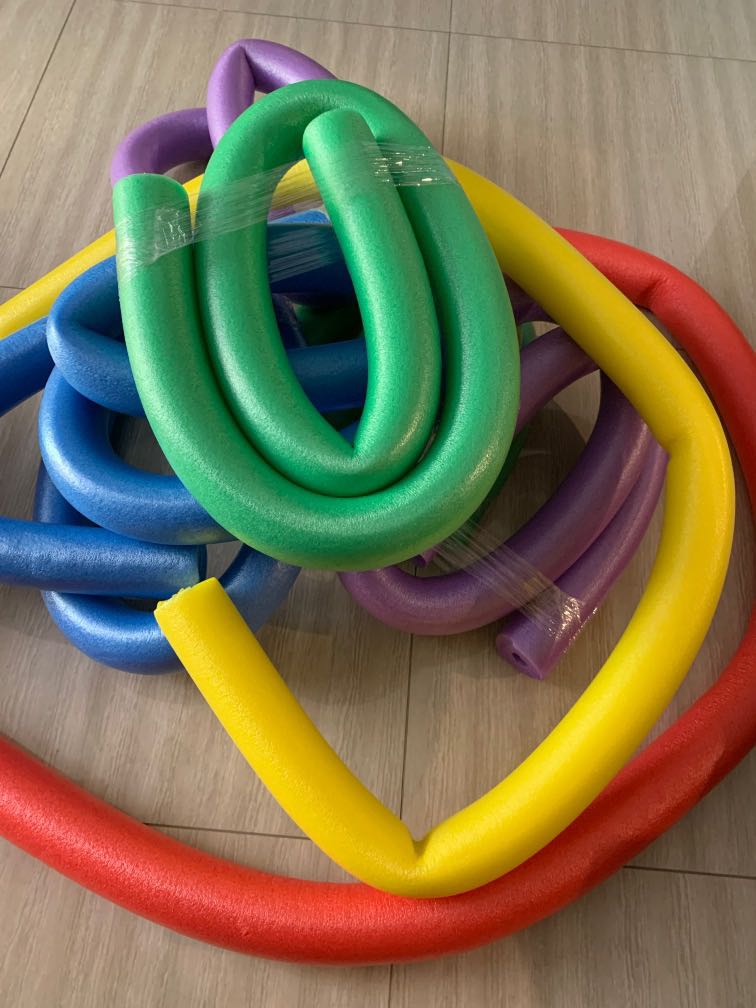 Swim noodles 150cm, Hobbies & Toys, Toys & Games on Carousell
