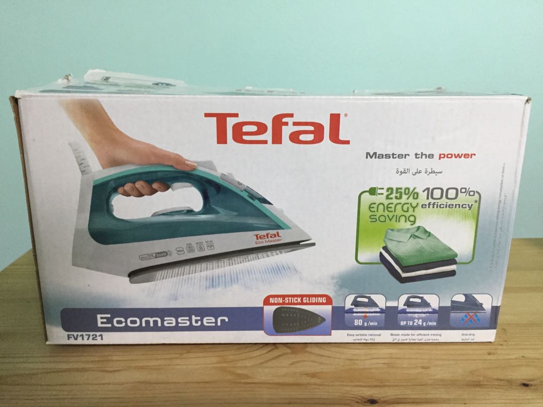 tefal eco master steam iron fv1721