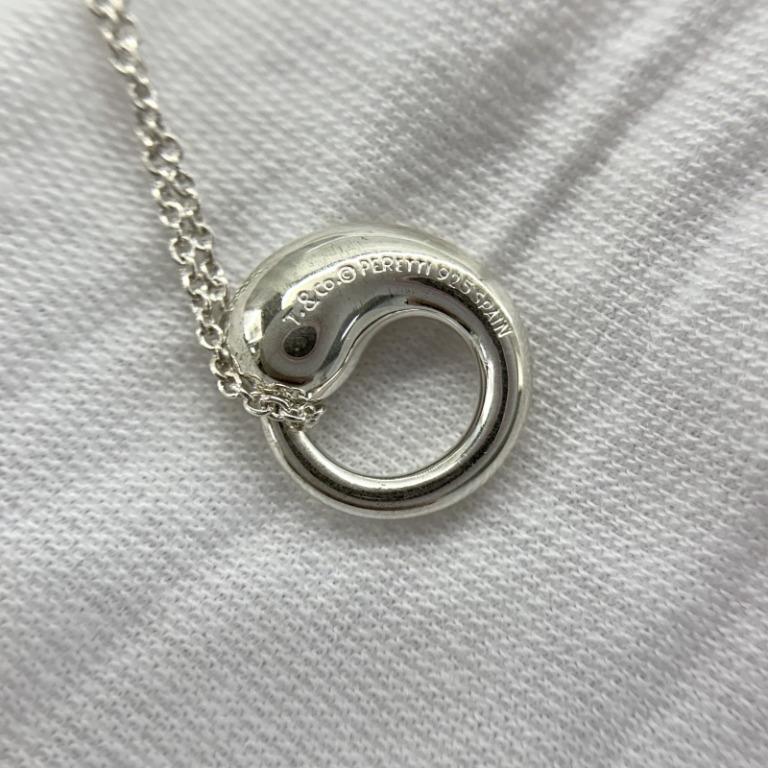 TIFFANY & CO. SV925 ETERNAL CIRCLE 3.21G NECKLACE 227008234