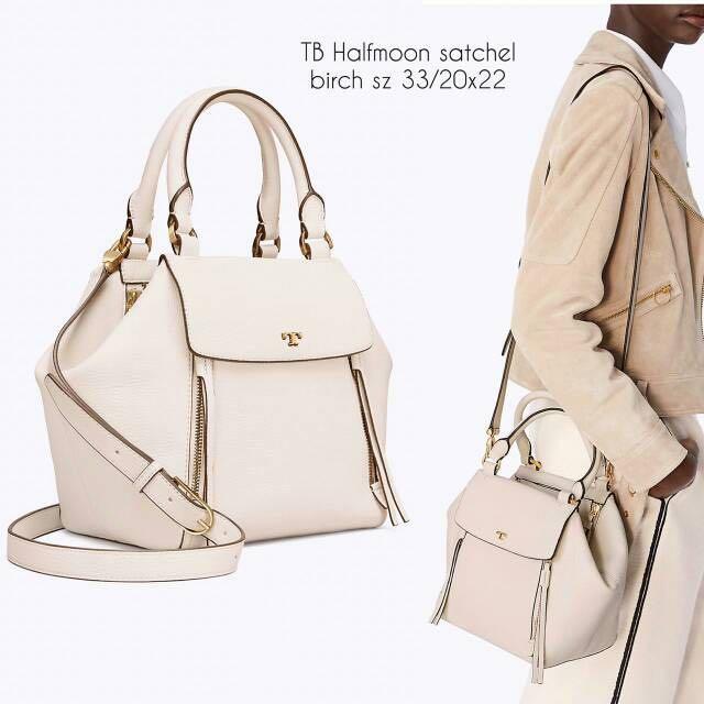 Tory Burch Half Moon Satchel