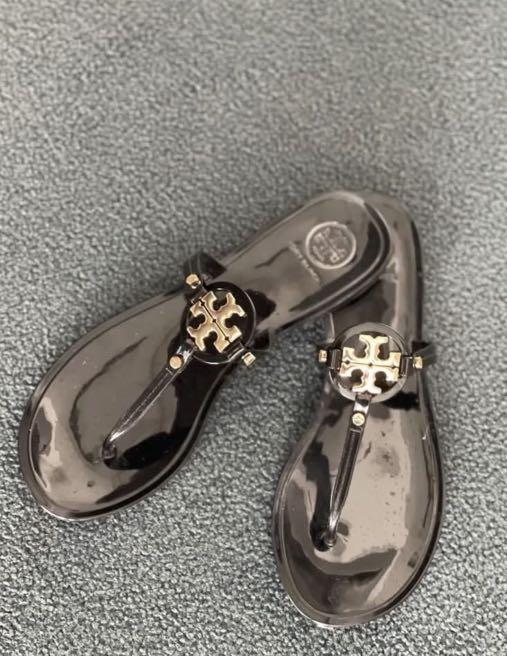 tory burch mini miller sandals brown