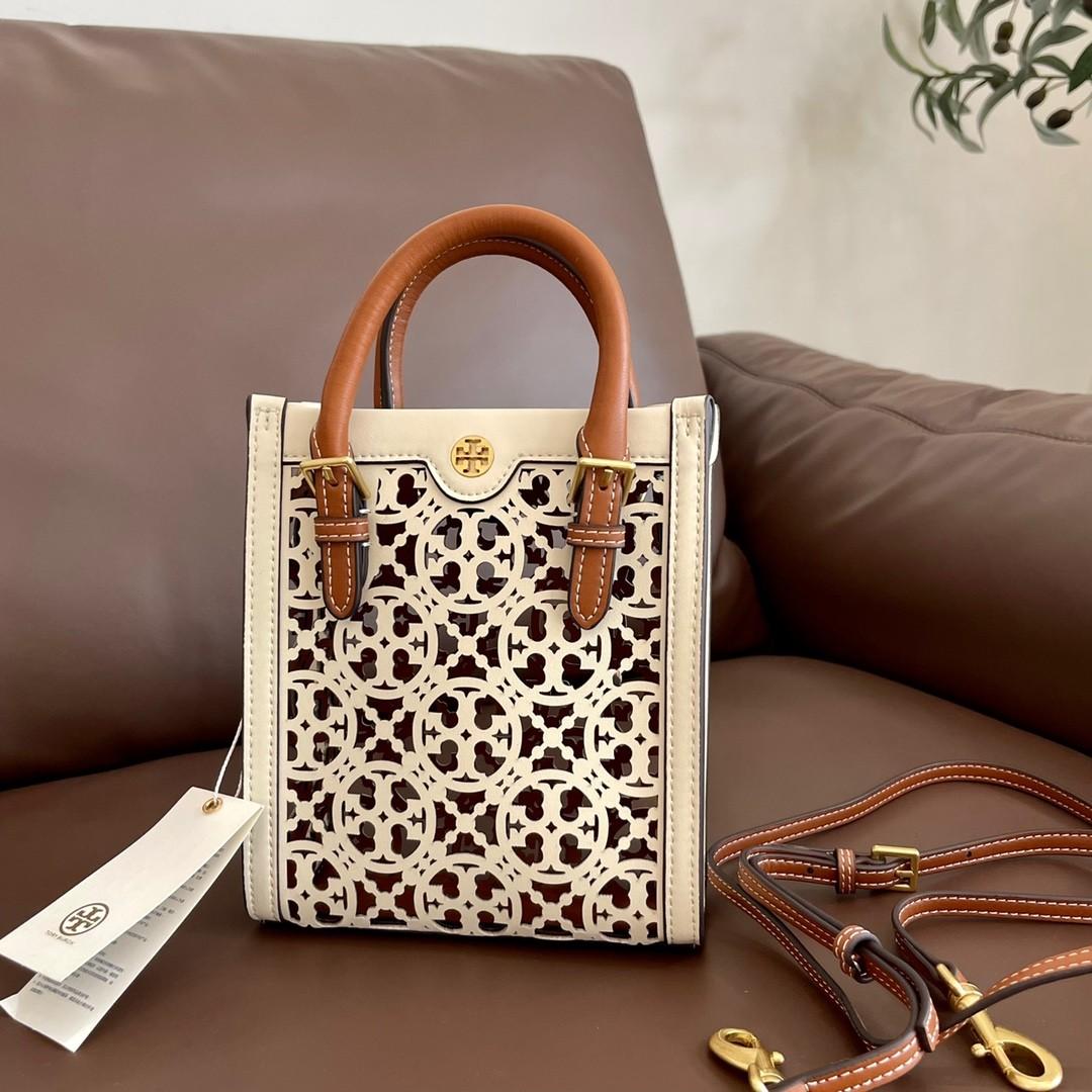 Tory burch laser cut tote 2025