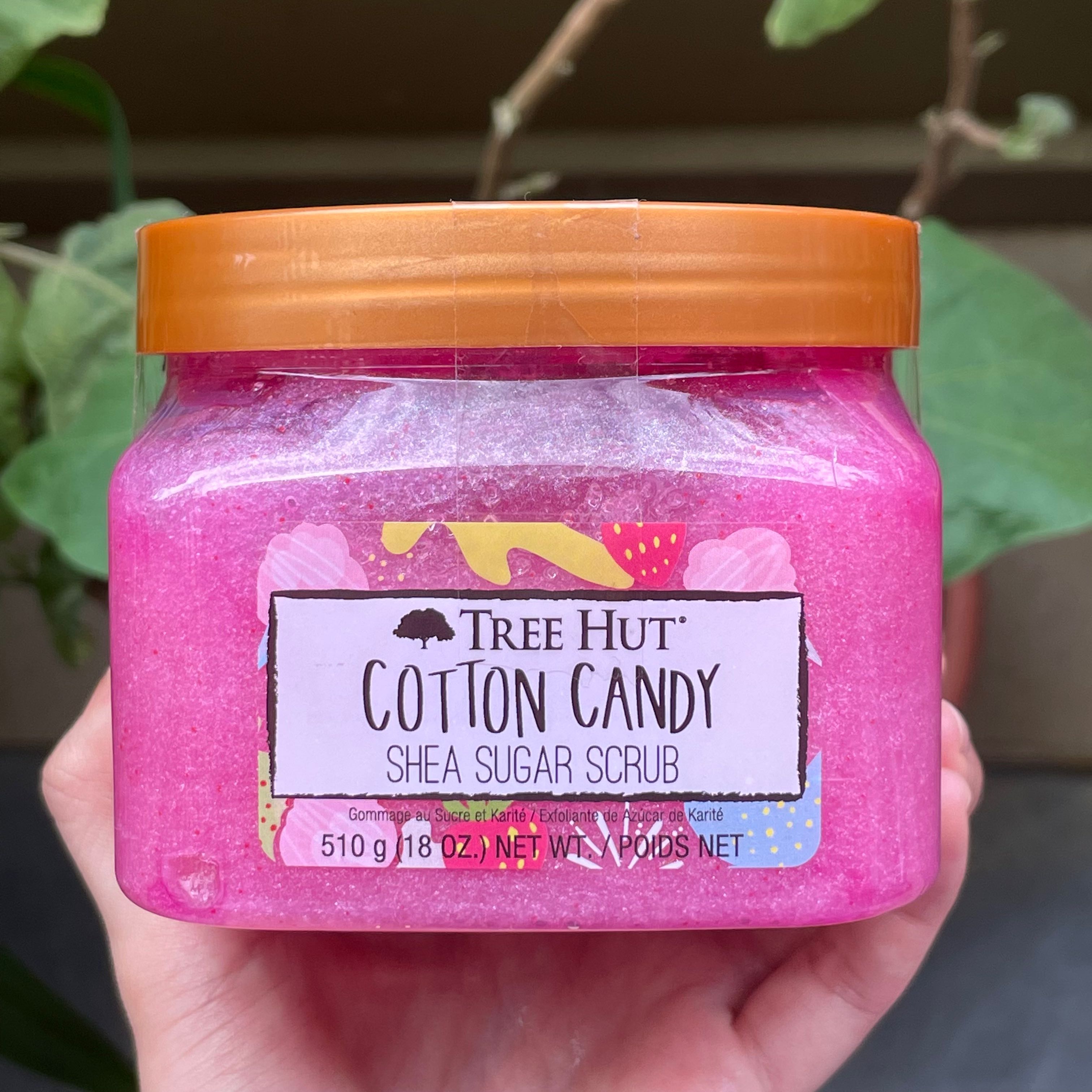 Tree Hut Cotton Candy Shea Sugar Scrub, Beauty & Personal Care, Bath