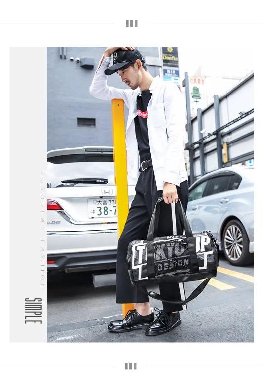 To clear before Sept.10 Clearance Last Stock UIYI Sports Gym Bag Travel Duffel with Shoes Compartment