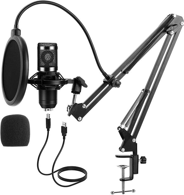 Zk-usb Microphone, Condenser Microphone Kit, Cardioid Microphone