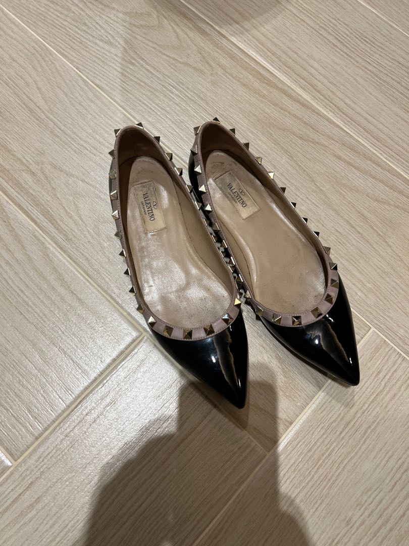 All black valentino rockstud outlet