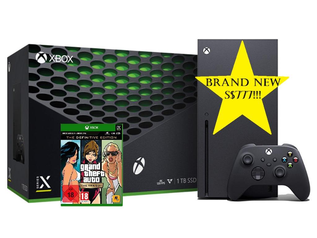 Xbox Series X Bundle With GTA The Trilogy, Video Gaming, Video Game