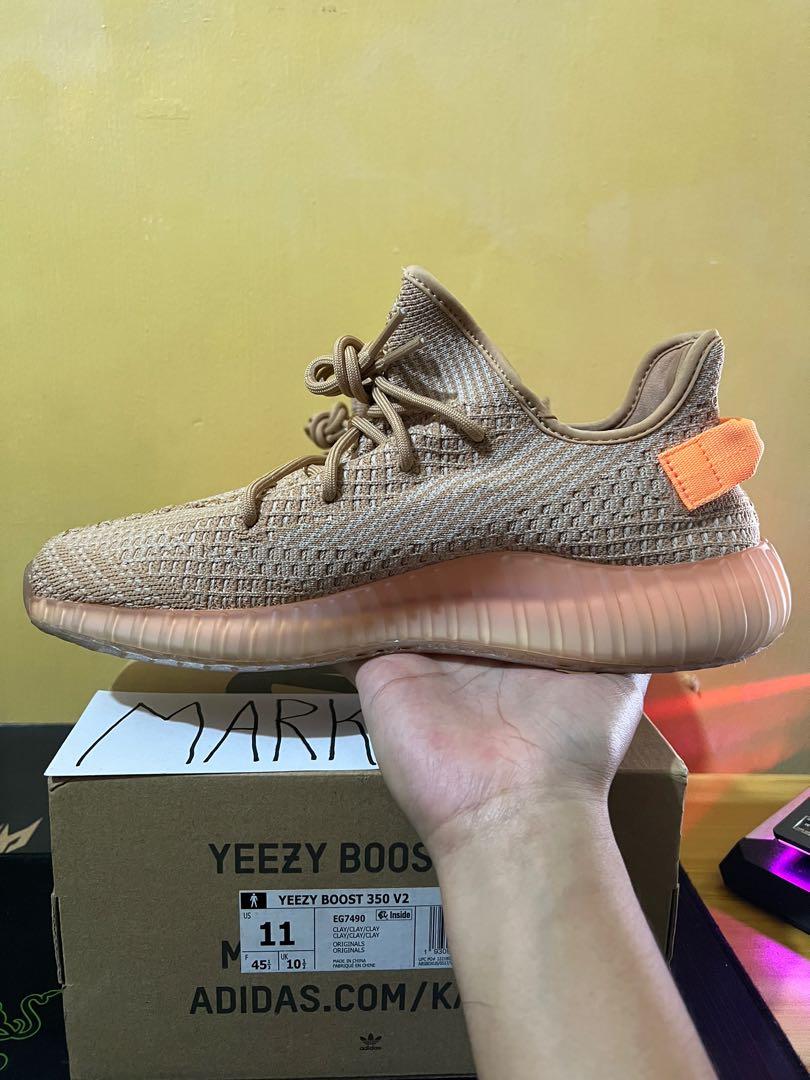 Yeezy 350 clay fake on sale
