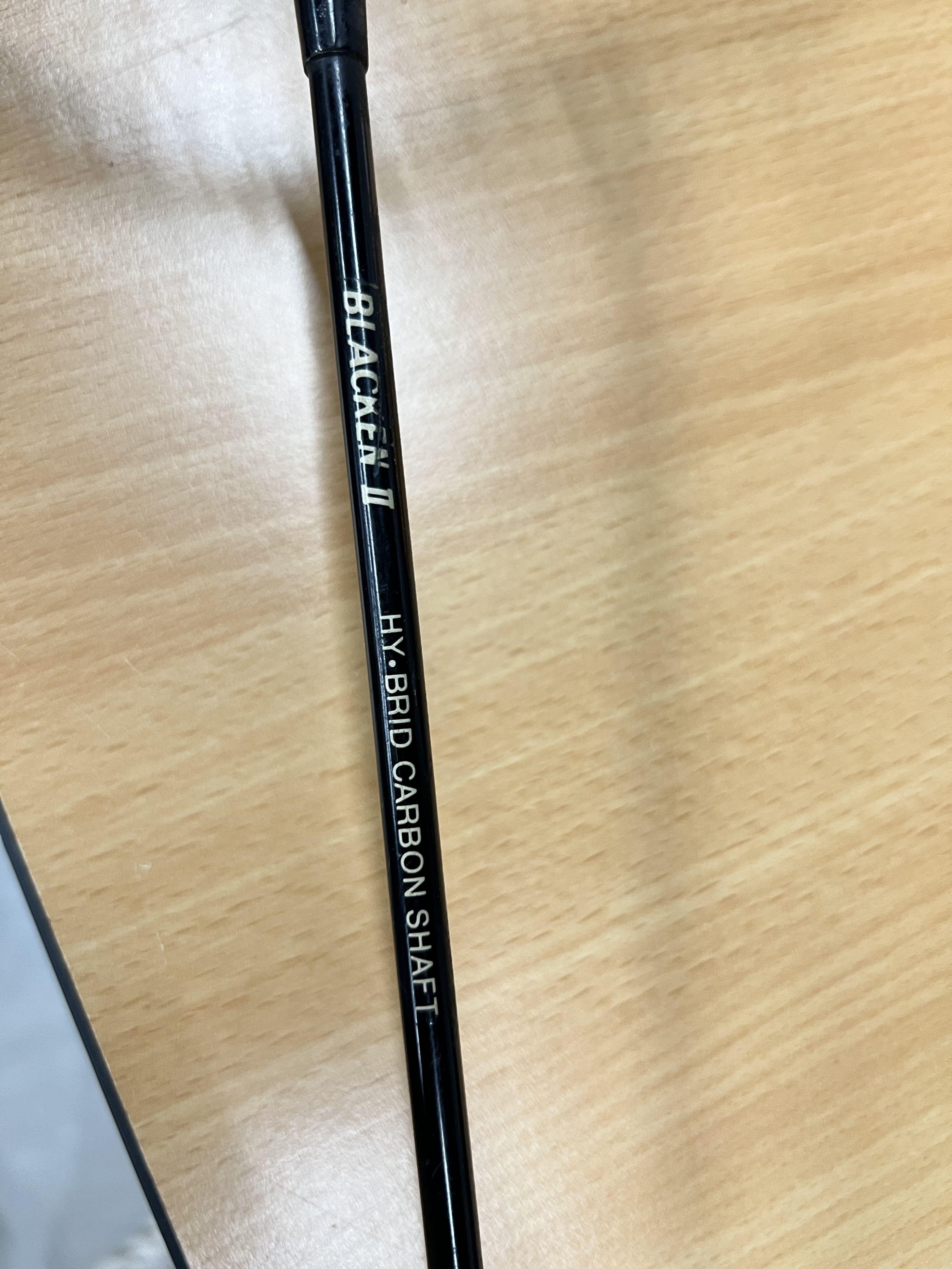 Yonex Blacken II BH-8100 Badminton Racket U-G4 Hy-Brid Carbon 