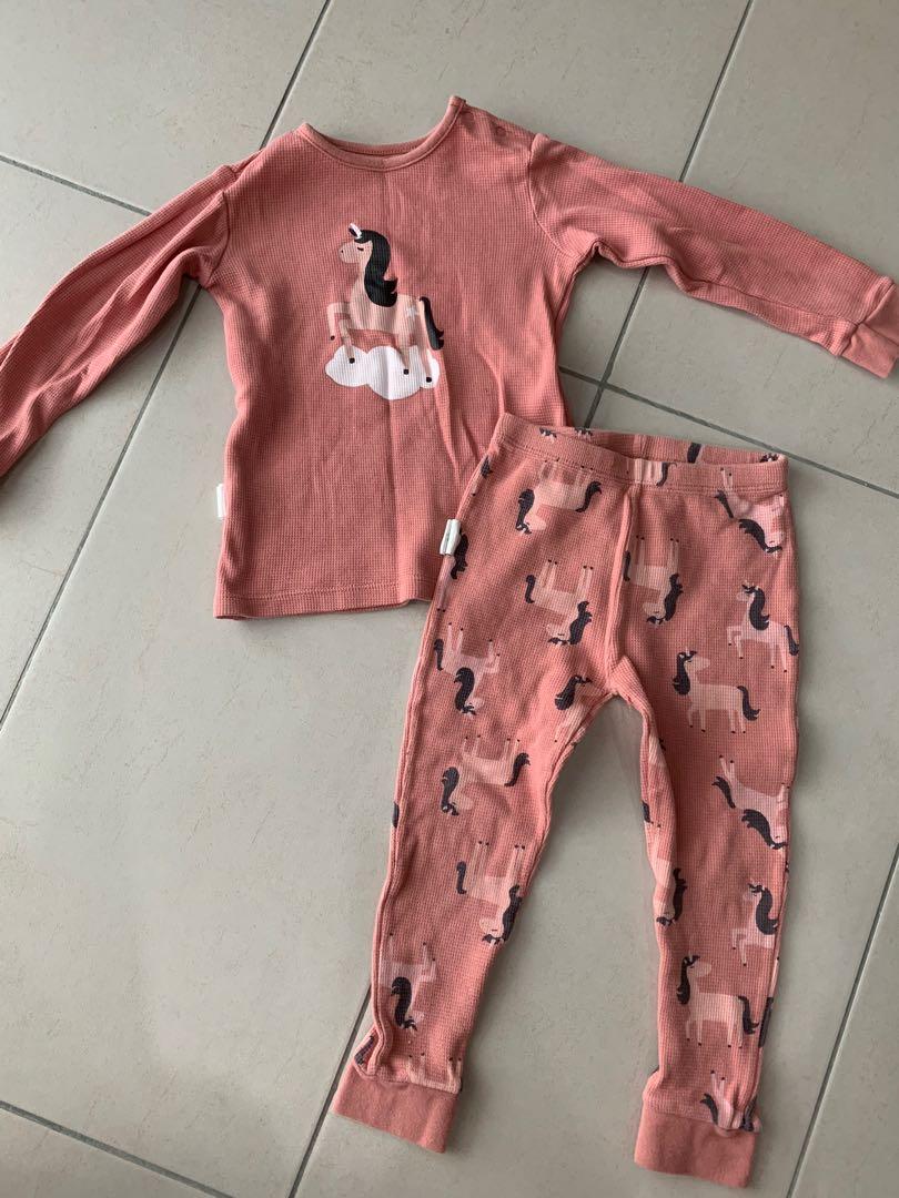 Zara baby girl best sale pajamas