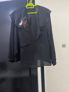 Zara Black Blouse