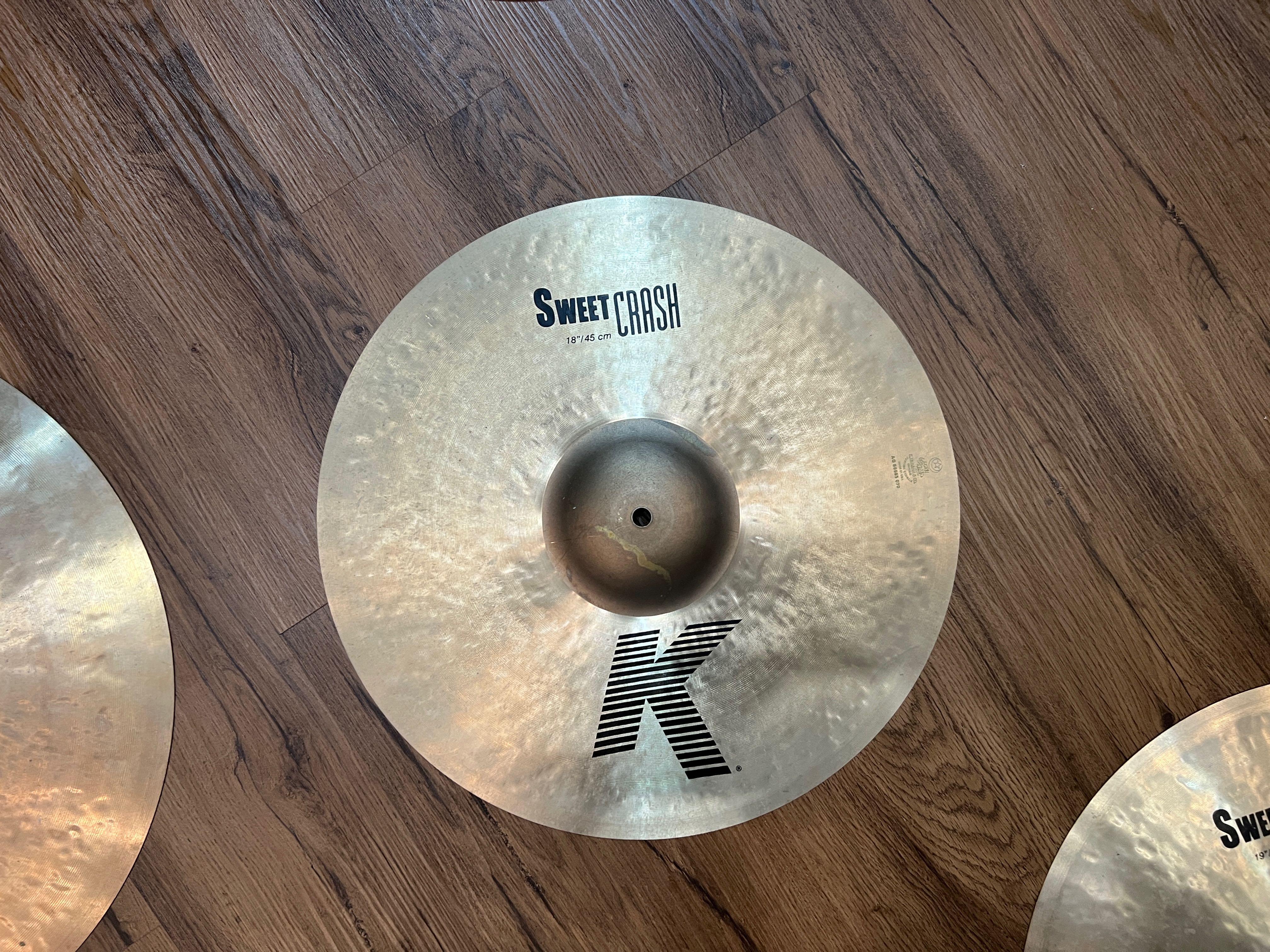 Zildjian k sweet crash 18 deals