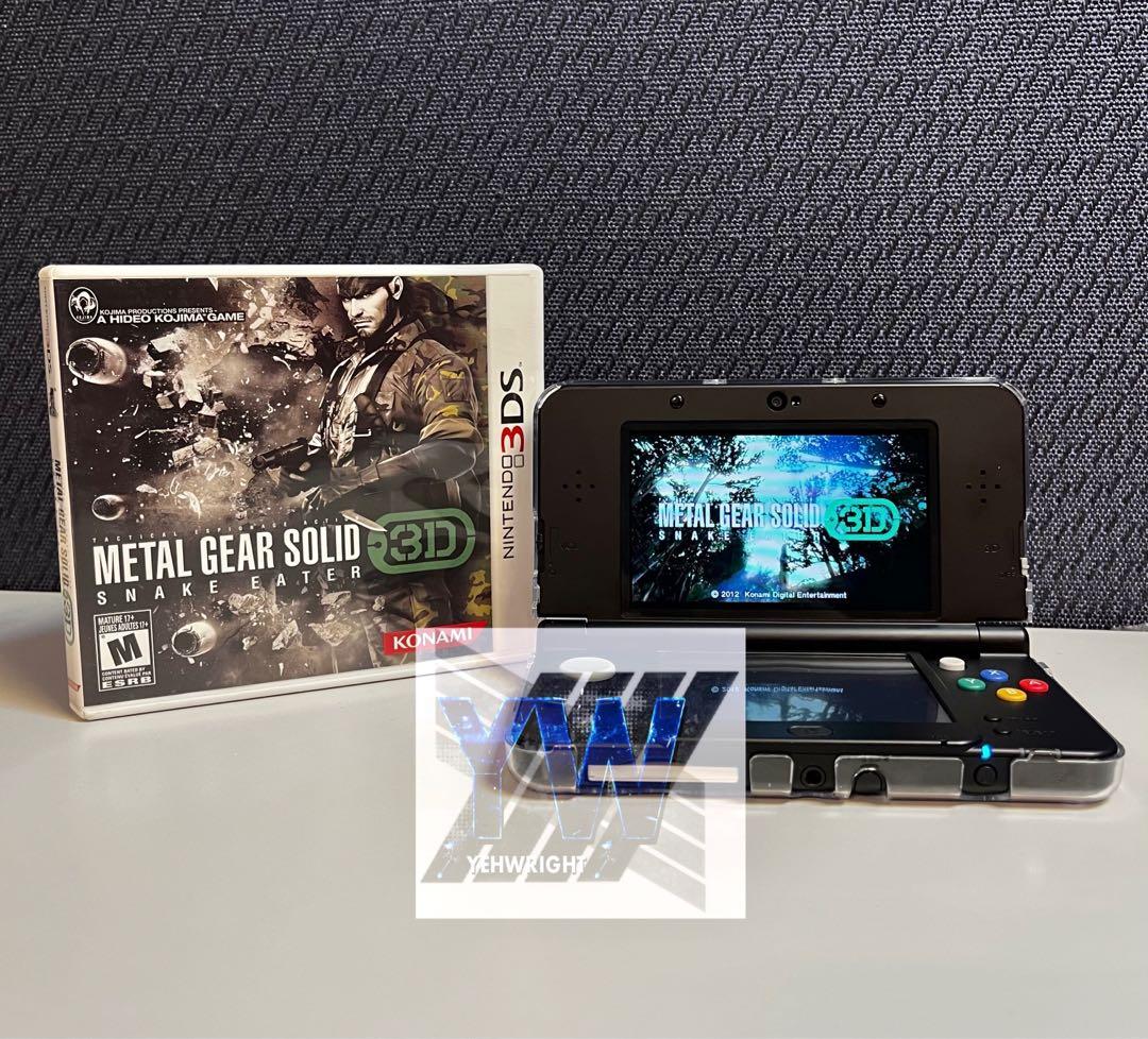 3DS] Nintendo 3DS Metal Gear Solid Snake Eater - US VERSION (美版