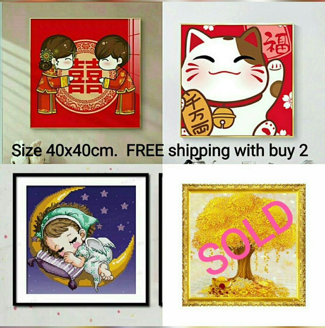Diamond painting for beginners, Hobbies & Toys, Stationary & Craft, Art &  Prints on Carousell