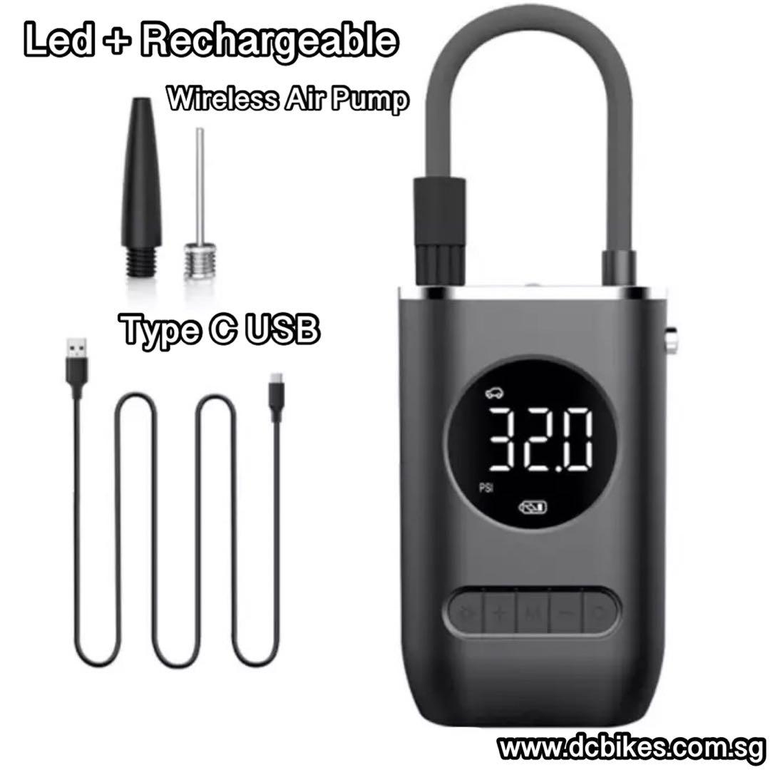 Usb air pump on sale for bike