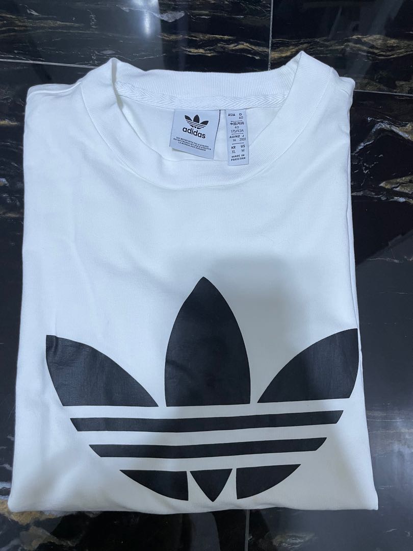 Adidas Logo, Men's Fashion, Tops & Sets, Tshirts & Polo Shirts on Carousell