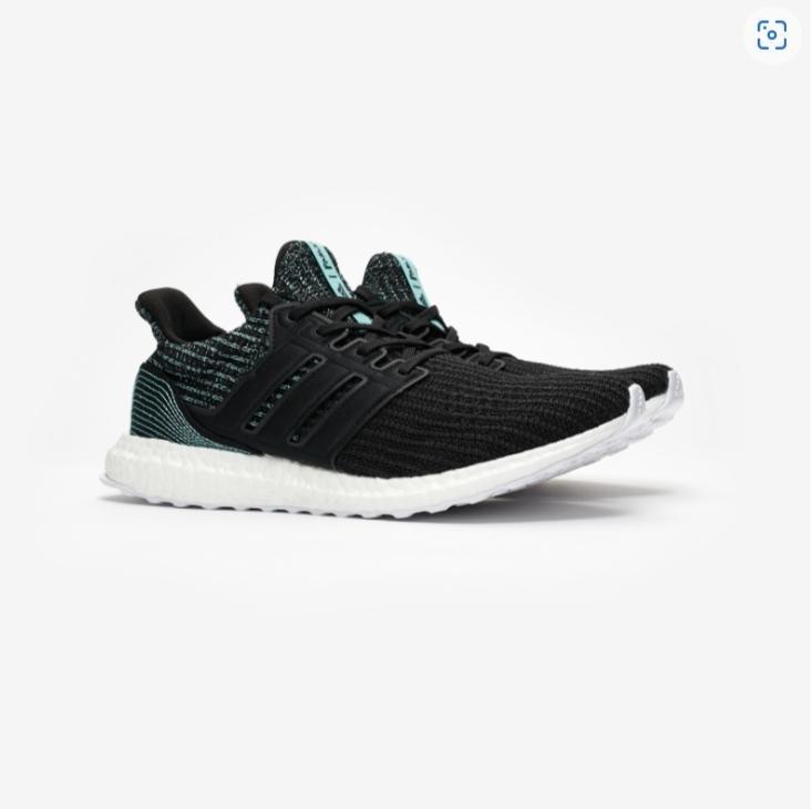 Adidas ultra boost 4.0 parley top core black cloud white mens