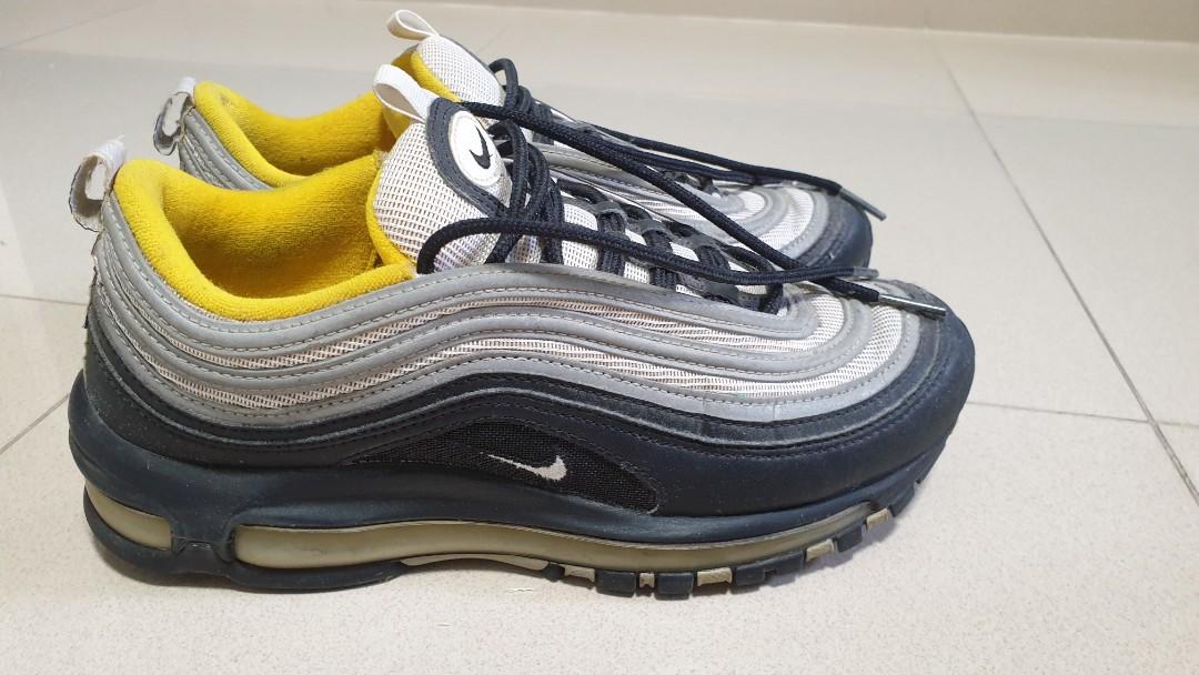 Air Max 97 Pittsburgh Steelers 2018 Black White amarillo Yellow