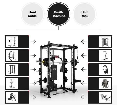 Smith machine hotsell all in one
