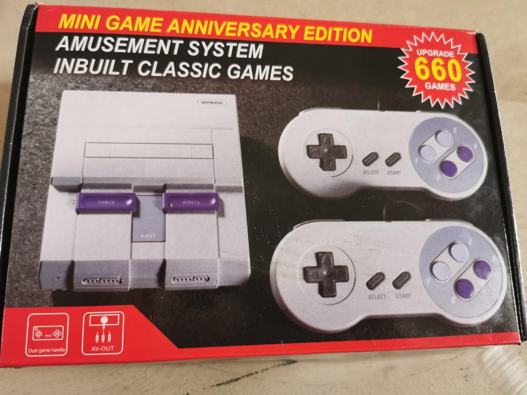 Amusement system hotsell inbuilt classic games