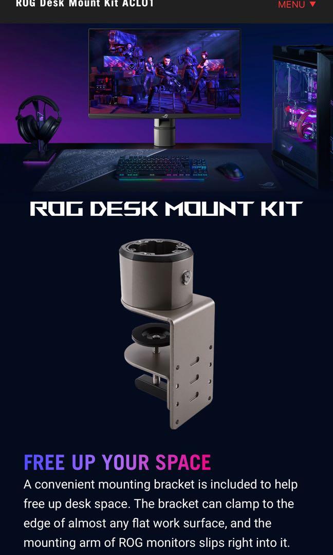 ROG Monitor Desk Mount Kit