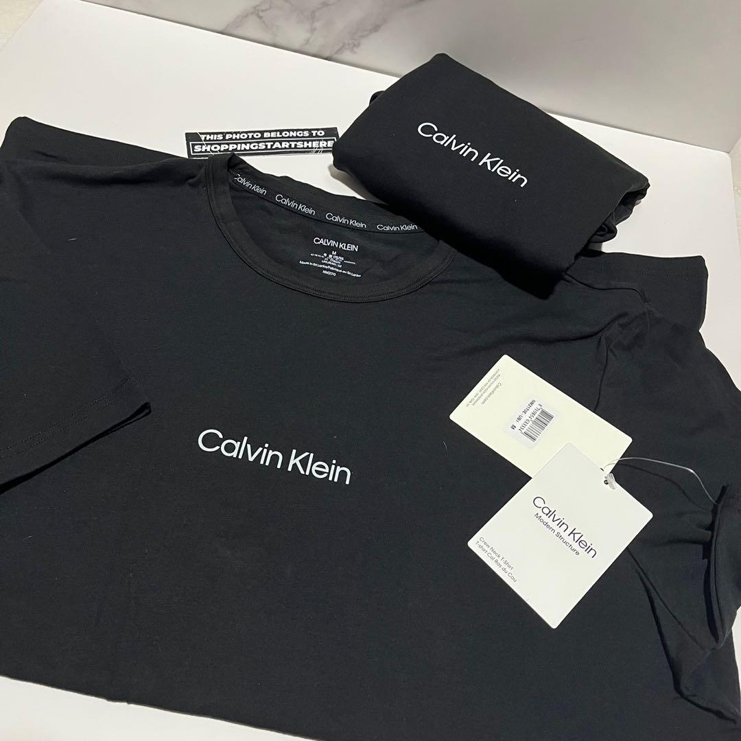 Calvin klein top t shirt label