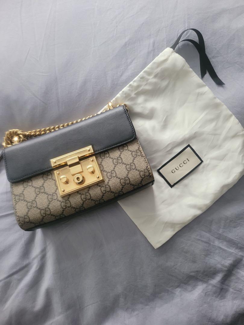 Gucci padlock mini bag deals