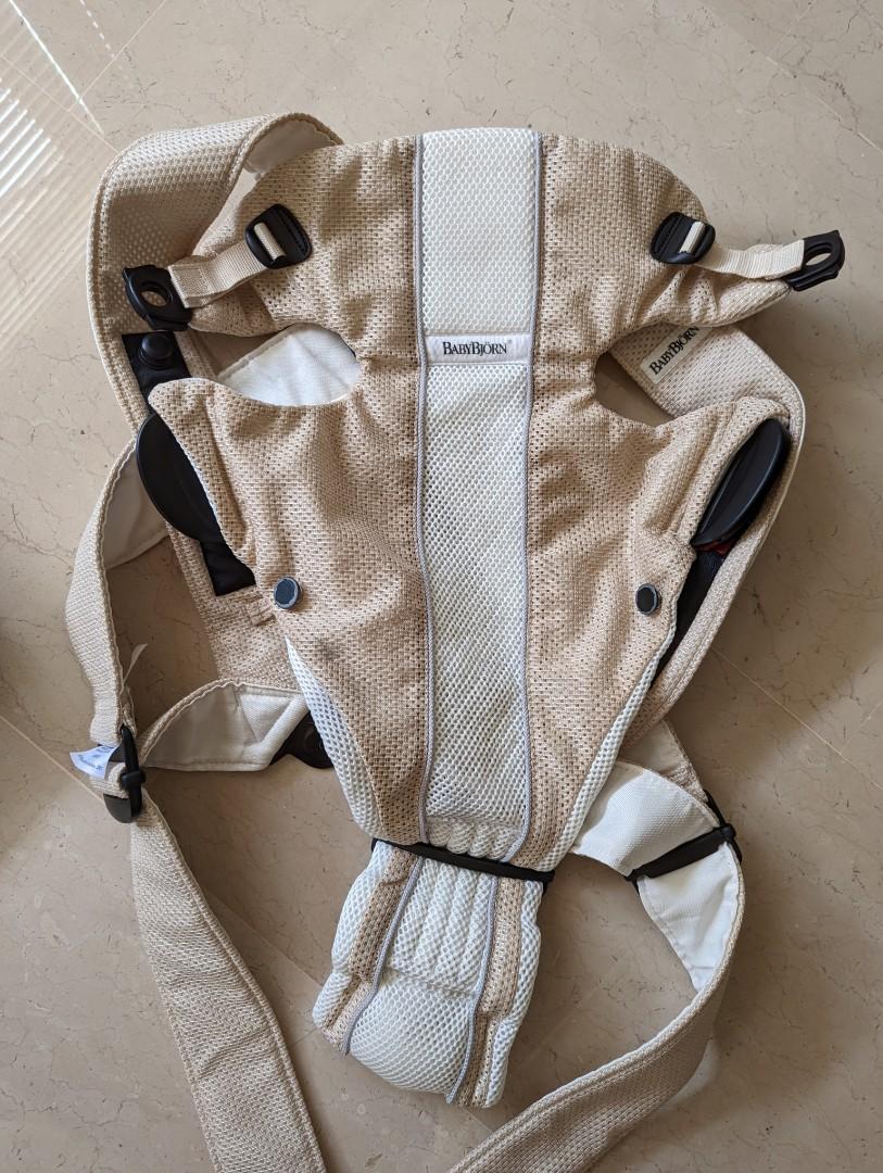 CNY Sale Baby Bjorn AIR sand white mesh