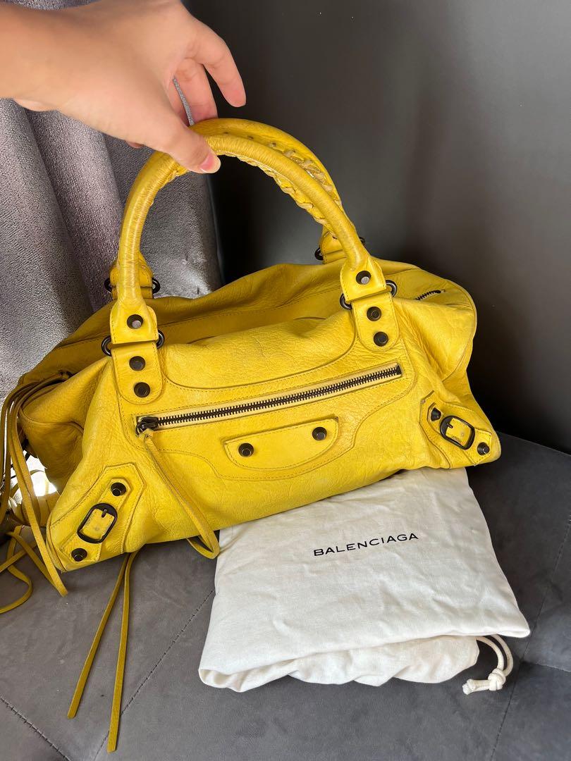 balenciaga yellow