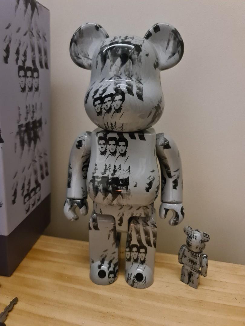 BE@BRICK Andy Warhol's ELVIS PRESLEY 10 Buy online BEARBRICK ANDY