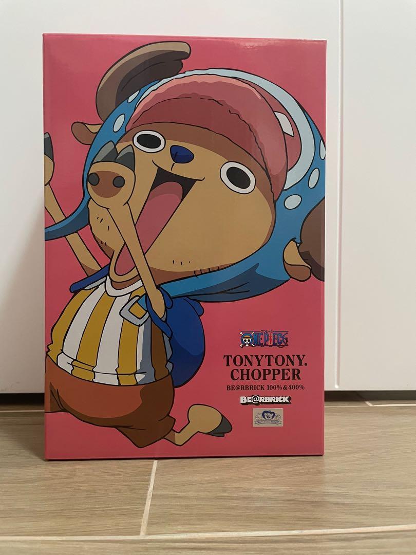 Bearbrick Tony Tony Chopper 100% & 400% Set 喬巴海賊王, 興趣及遊戲