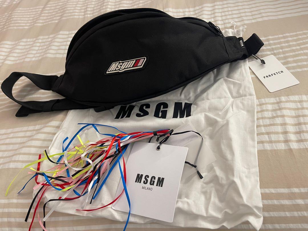 BNIB MSGM Logo Belt Bag Luxury Bags Wallets on Carousell