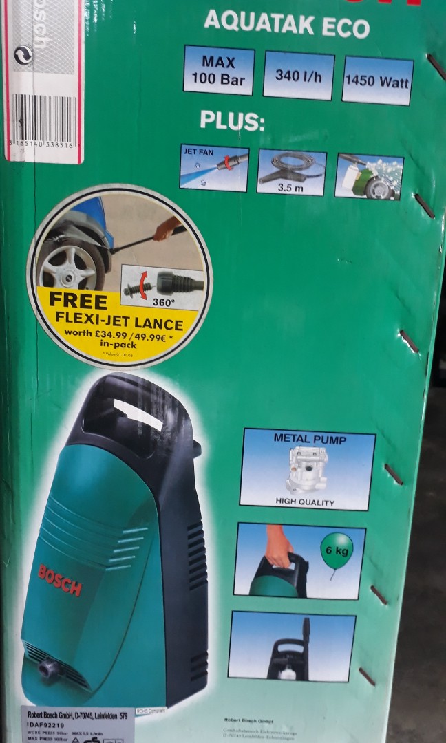Bosch water jet aquatak 100, Auto Accessories on Carousell