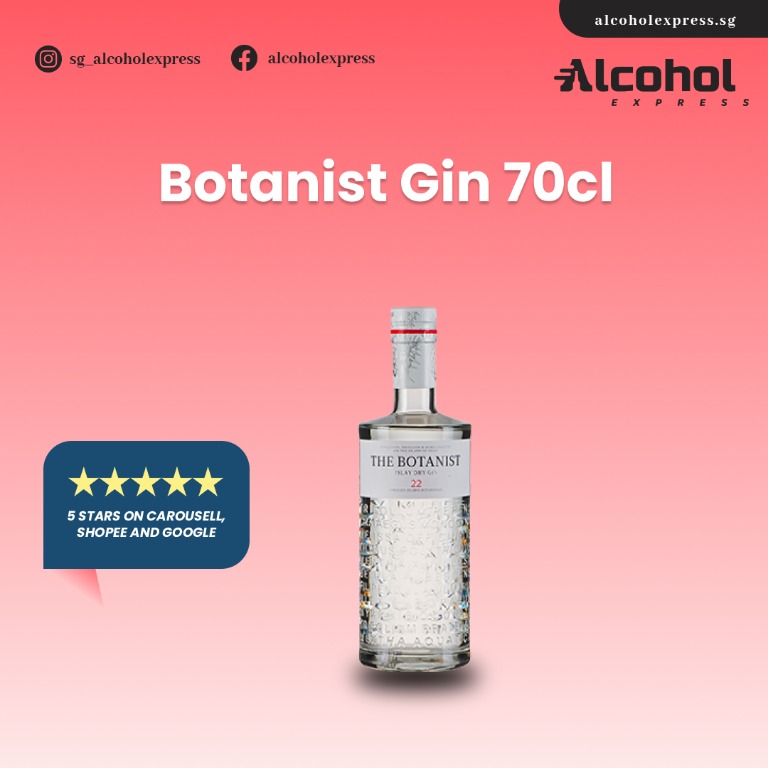 Botanist Gin 700ml, Food & Drinks, Alcoholic Beverages on Carousell