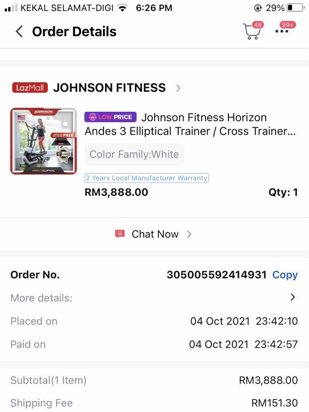 Andes 57 cross trainer outlet
