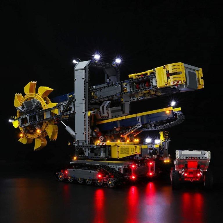 BRIKSMAX Led Lighting Kit for LEGO Technic Bucket Wheel Excavator