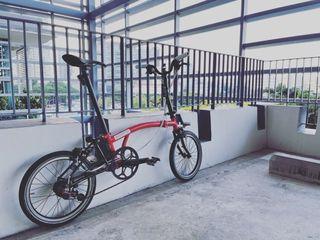 Brompton Rocket Red