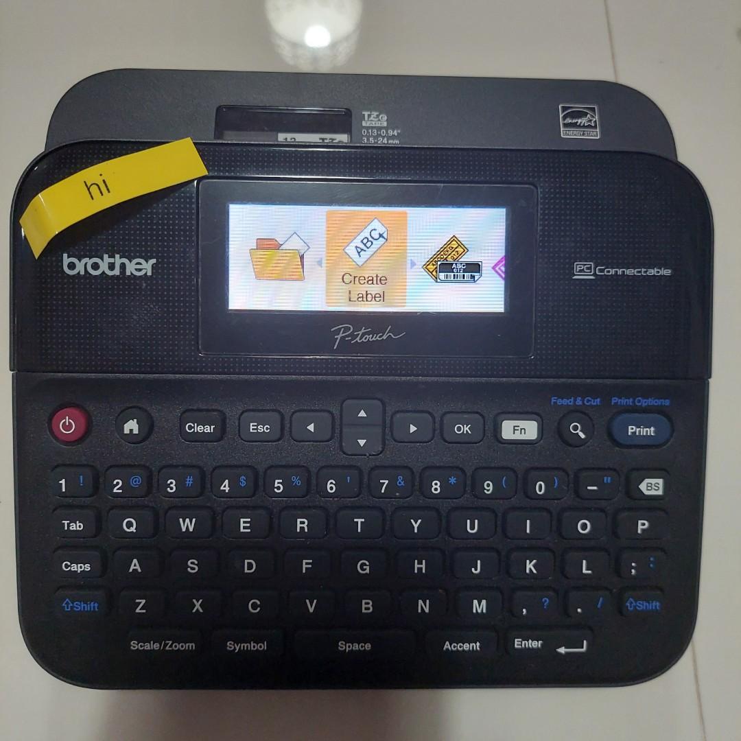 Brother P-Touch D600 Label Printer PC & Mac Connectable ...