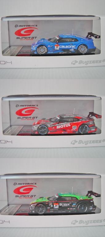 Bugzees 64 1:64 1/64 2014 Super GT GT500 GT-R NSX 正版全套15架