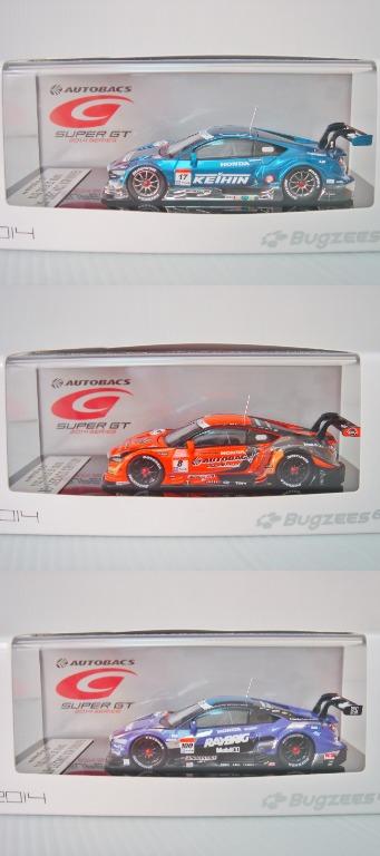 Bugzees 64 1:64 1/64 2014 Super GT GT500 GT-R NSX 正版全套15架