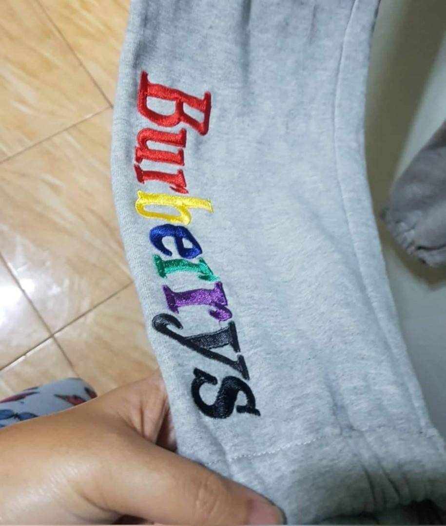Burberry Jogger Pants Men s Fashion Bottoms Joggers on Carousell