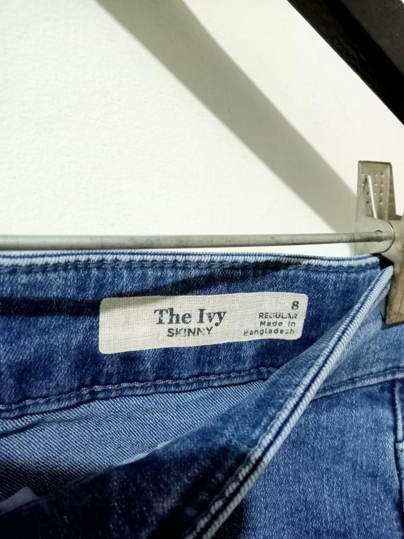 Celana jeans THE IVY SKINNY size 8 