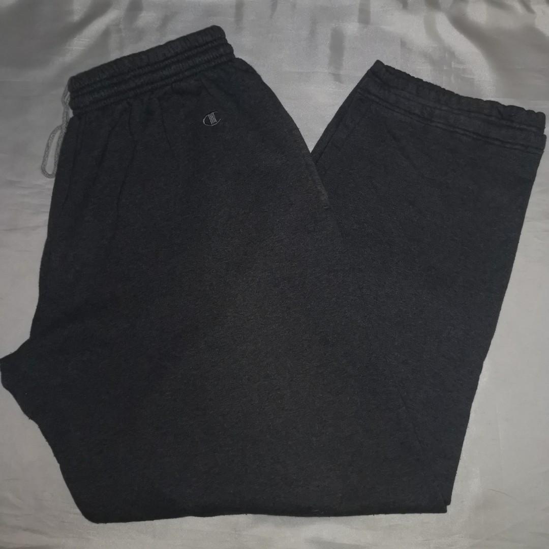 Champion Sweatpants Dark Gray XL L44 x W36 42 Men s Fashion Bottoms Joggers on Carousell