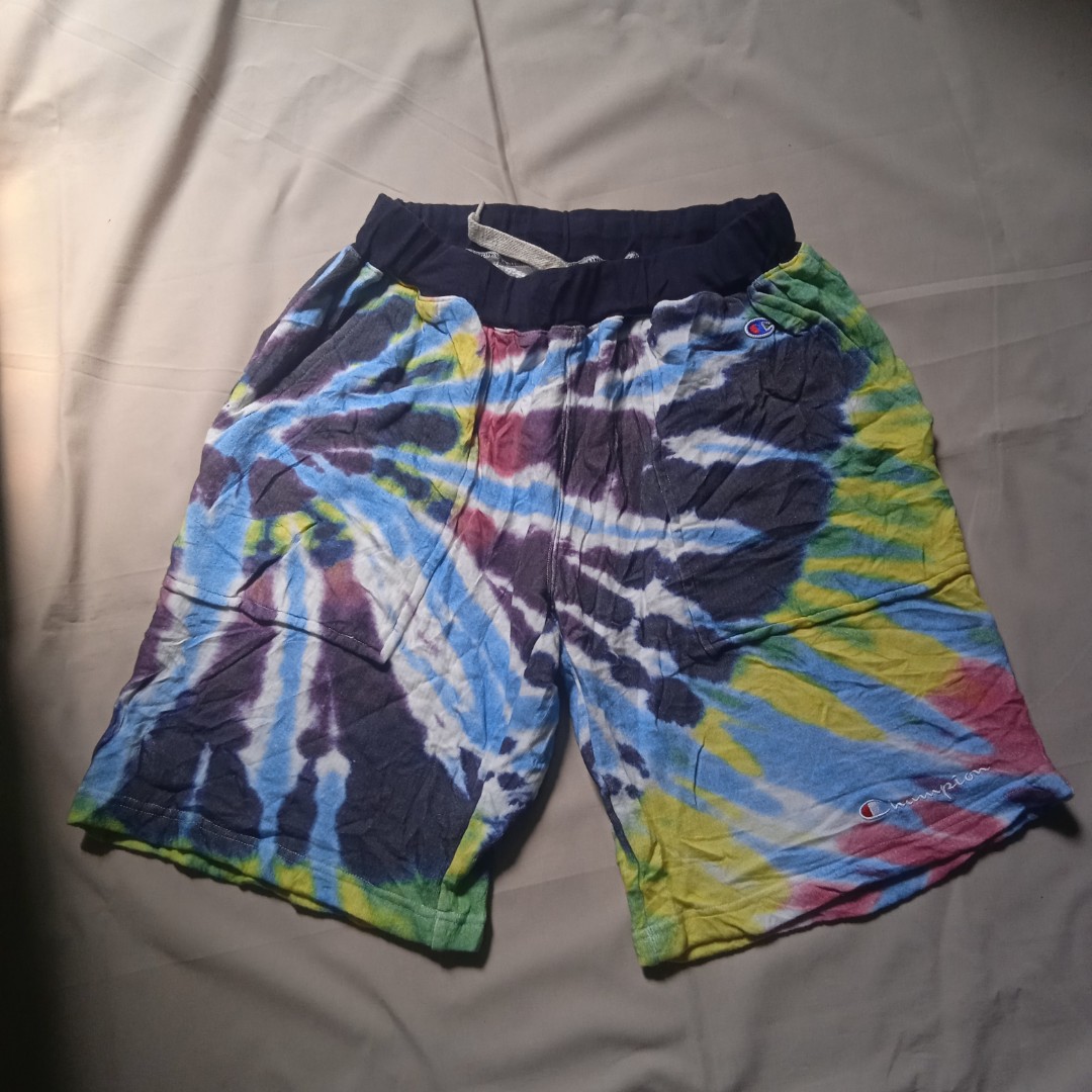 Champions sweatpants tie dye, Fesyen 
