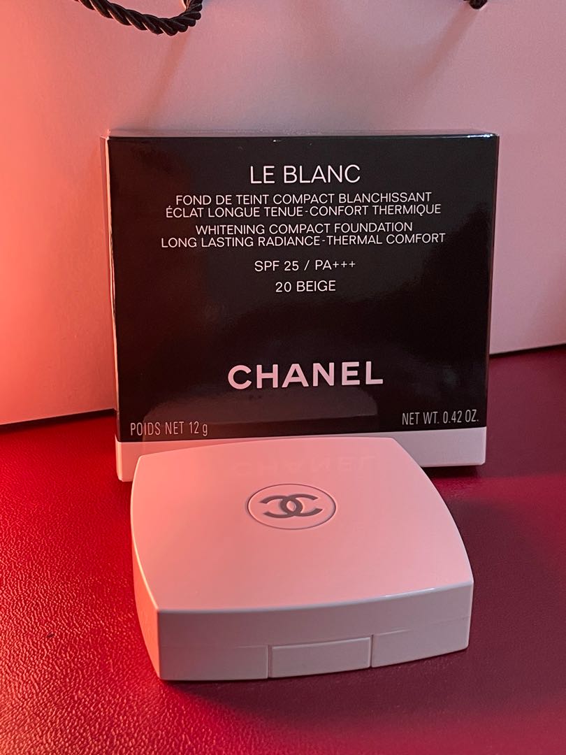 Chanel Le Blanc Compact Powder, Beauty & Personal Care, Face, Makeup on Carousell