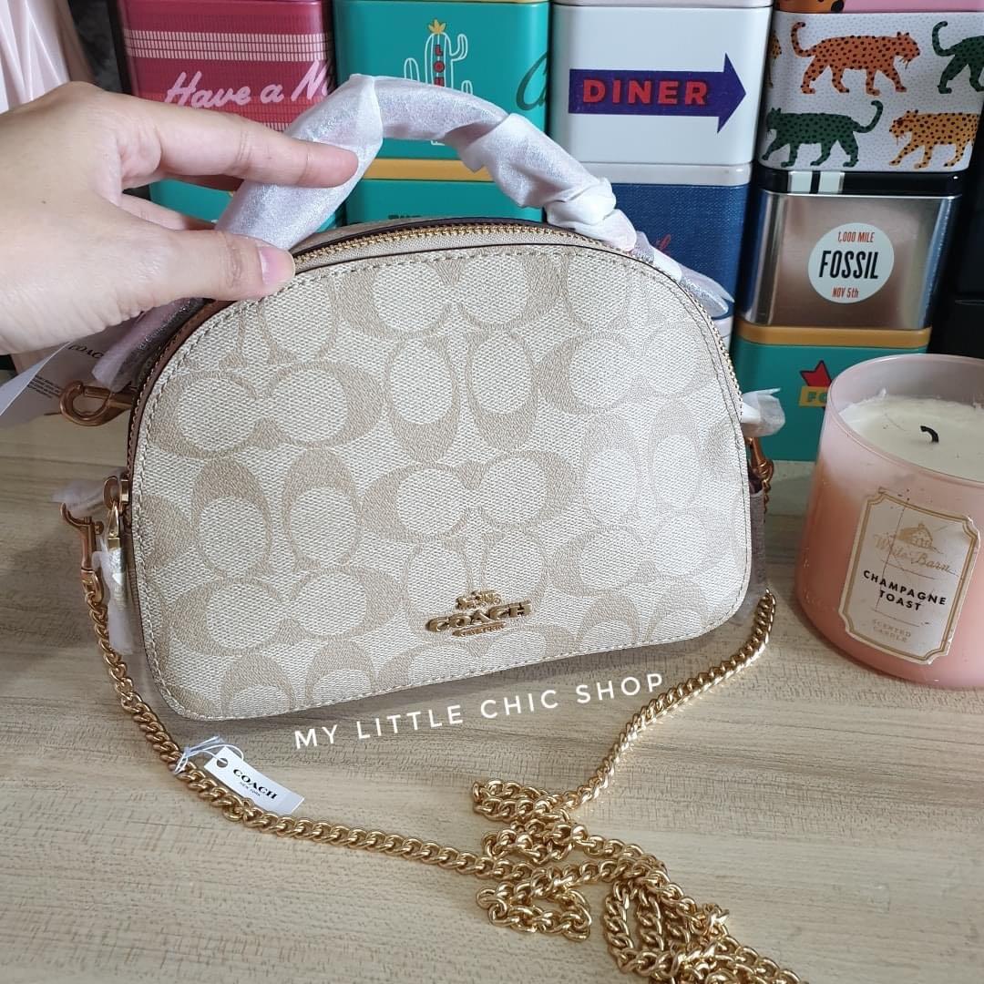coach gold chain strap, Women's Fashion, Watches & Accessories, Other ...