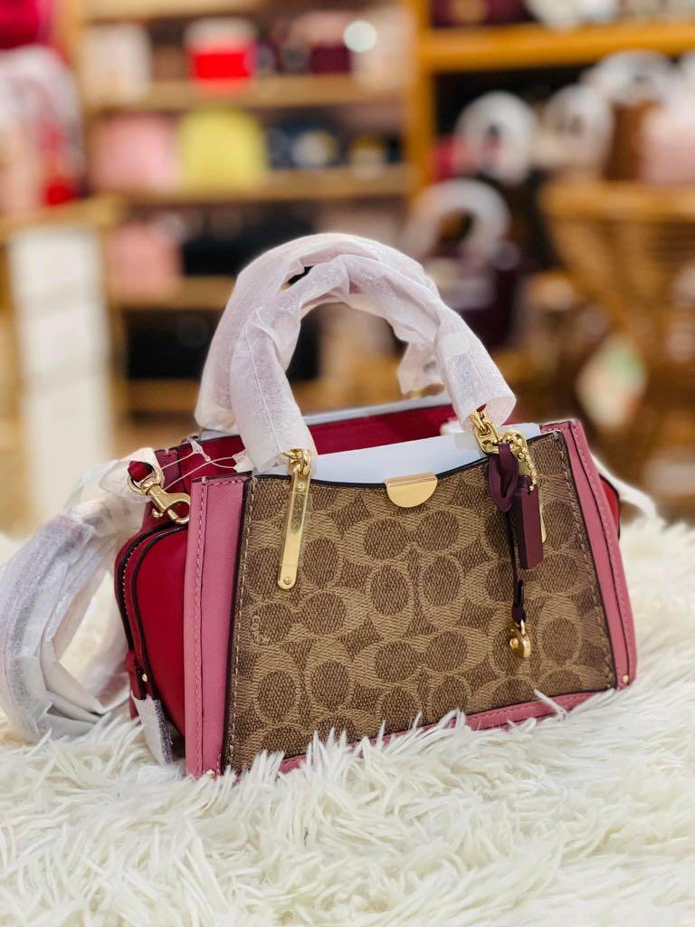 Coach signature dreamer 21 mini best sale satchel