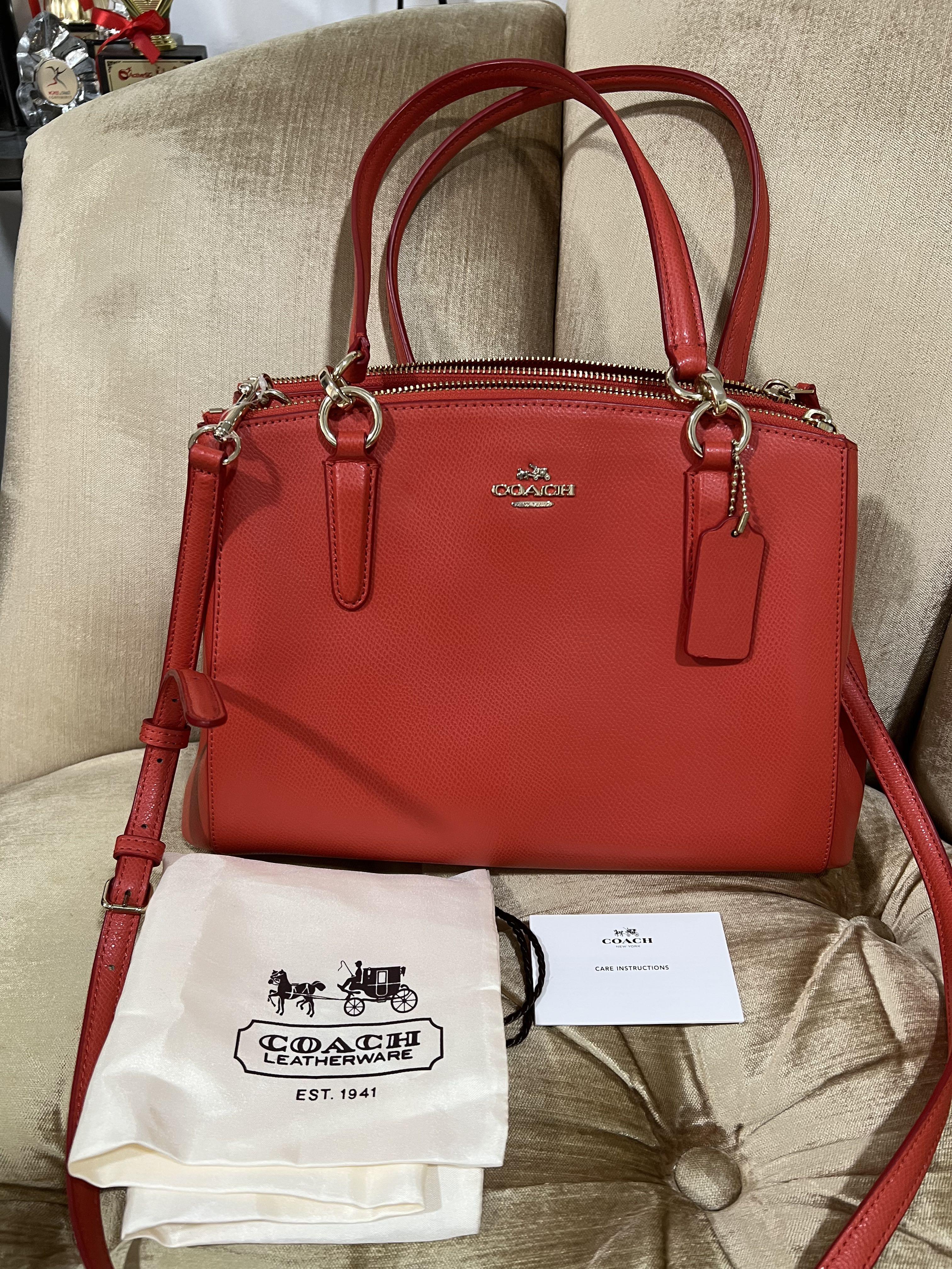 Coach two way bag ( Authentic), Women's Fashion, Bags u0026 Wallets, Shoulder  Bags on Carousell